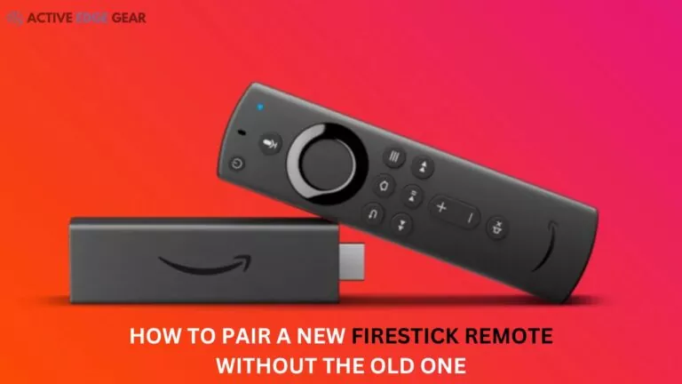 How To Pair A New Firestick Remote Without The Old One