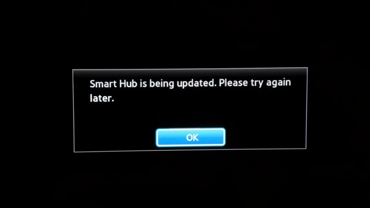Samsung Smart Hub Is Being Updated Try Again Later – Proven Fixes